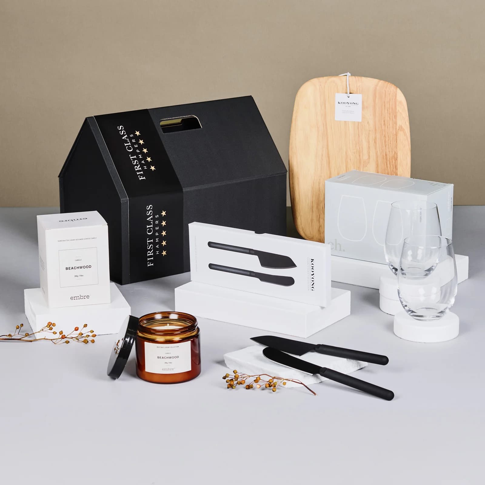 First Class Hampers product imagery